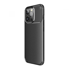 OEM Gigapack szilikon tok karbon minta Apple iPhone 13 Pro fekete GP-123430 tok és táska