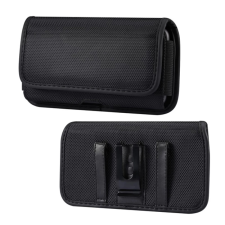 OEM GIGAPACK tok fekvő, textil univerzális, 6.9-7.2" méret, FEKETE tok és táska