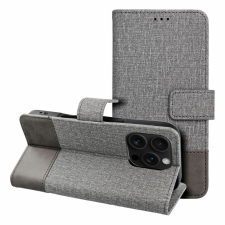 OEM GOMMA könyvtok Samsung Galaxy A40 - szürke tok és táska