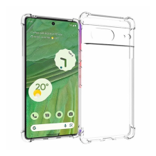 OEM Google Pixel 7 GIGAPACK szilikon telefonvédő ütésállóság, légpárnás sarok, ÁTLÁTSZÓ tok és táska