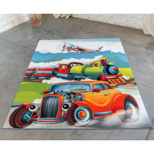OEM Gyerek szőnyeg Vonatos repülős 200x280cm lakástextília