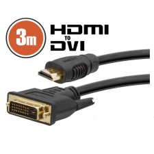 OEM HDMI DVI-D Átalakító Fekete 3m 11.99.5532 kábel és adapter