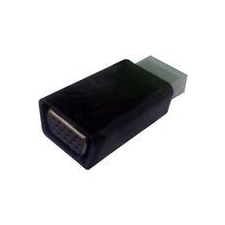OEM HDMI -> VGA M/F adapter fekete (S-3208) kábel és adapter