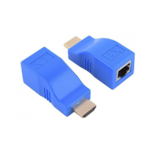 OEM HDMI hosszabbító adapter, Cat6/6e UTP Ethernet kábelen keresztül, akár 15m-ig kábel és adapter
