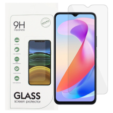 OEM Honor X6a üvegfólia, tempered glass, előlapi, edzett, 9H, 0.3mm mobiltelefon kellék