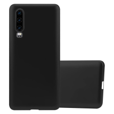 OEM Huawei P30 szilikon tok, hátlaptok, telefon tok, matt, fekete tok és táska
