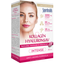 OEM INTERHERB Interherb kollagén és hyaluronsav szépségformula intense tabletta 30 db vitamin és táplálékkiegészítő