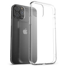 OEM iPhone 12 Pro Max szilikon tok, hátlaptok, telefon tok, vékony, átlátszó, 1mm tok és táska