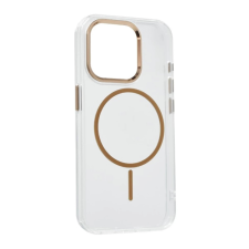 OEM iPhone 14 Pro GIGAPACK Szilikon telefonvédő műanyag hátlap. légpárnás sarok. ARANY tok és táska