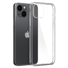 OEM iPhone 15 Plus szilikon tok, hátlaptok, telefon tok, vékony, átlátszó, 0.3mm tok és táska
