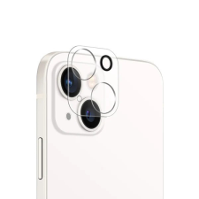 OEM iPhone 15 Plus üvegfólia, tempered glass, 3D, edzett, lencsevédő, kamera védő mobiltelefon kellék