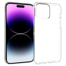 OEM iPhone 15 Pro Max szilikon tok, hátlaptok, telefon tok, vékony, átlátszó, 1mm tok és táska