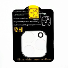 OEM iPhone 15 Pro Max üvegfólia, tempered glass, 3D, edzett, lencsevédő, kamera védő mobiltelefon kellék