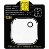 OEM iPhone 16 5D Full Glue tempered glass kameravédő üvegfólia, átlátszó ( )