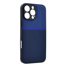 OEM iPhone 16 Pro Max GIGAPACK Szilikon telefonvédő ütésállóság, csíkos, SÖTÉTKÉK tok és táska