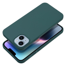 OEM iPhone 16 szilikon tok, telefon tok, hátlaptok, matt, zöld, Matt case tok és táska