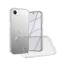 OEM iPhone 16e szilikon tok, hátlaptok, telefon tok, vékony, átlátszó, 0.5mm tok és táska