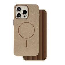 OEM iPhone 17 GIGAPACK Szilikon telefonvédő műanyag hátlap, csillogó, BARNA tok és táska