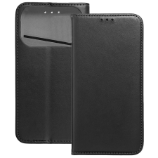 OEM iPhone 17 Pro könyvtok, fliptok, telefon tok, mágneszáras, bankkártyatartós, fekete, Smart Magnetic tok és táska