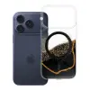 OEM iPhone 17 Pro MagSafe kompatibilis Golden tok fekete