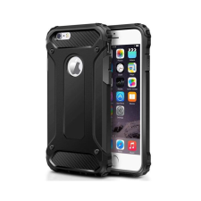 OEM iPhone 7 / 8 hátlap tok, telefon tok, ütésálló, fekete, Defender II tok és táska
