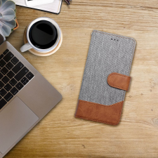 OEM JEANS könyvtok Samsung Galaxy S25 Ultra - szürke tok és táska