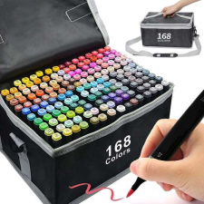 OEM Kétoldalas alkoholos filctollak pro tokban 168 db filctoll, marker