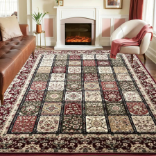 OEM Klasszikus szőnyeg Mashed kazettás (Red) 200x290cm Bordó lakástextília