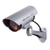  OEM Kültéri vízálló álkamera, villogó piros LED-del