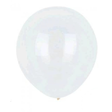 OEM Latex lufi – fehér színű – 25cm / 10db party kellék
