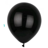OEM Latex lufi – halvány fekete színű – 25cm / 10db