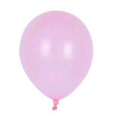 OEM Latex lufi – lazac rózsaszín színű – 25cm / 10db party kellék