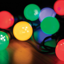 OEM LED-gömb fényfüzér karácsonyfa izzósor