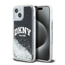 OEM Liquid Glitter Arch Logo iPhone 15 hátlap tok fekete tok és táska