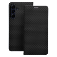OEM LUNA CARBON könyvtok Xiaomi Redmi Note 14 4G - fekete tok és táska