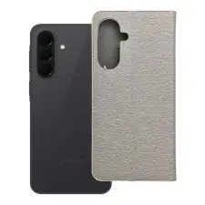 OEM Luna Gold Flip tok SAMSUNG A37 5G ezüst tok és táska