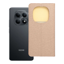 OEM Luna GOLD Flip tok XIAOMI Redmi Note 15 5G arany tok és táska