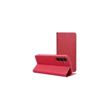 OEM LUNA könyvtok Xiaomi Redmi 14C - piros tok és táska