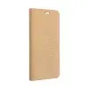 OEM LUNA könyvtok Xiaomi Redmi Note 14 Pro 4G - arany színű