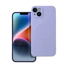 OEM Magsafe szilikon tok Apple iPhone 14 Plus lila tok és táska