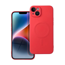 OEM Magsafe szilikon tok Apple iPhone 14 Plus piros tok és táska