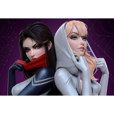 OEM Marvel selyem selyem és Gwen vászonasztal, 80x50cm, tablou734 grafika, keretezett kép