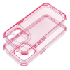 OEM MATRIX CLEAR tok iPhone 15 - púder rózsaszín