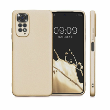 OEM METALLIC tok Xiaomi Redmi Note 14 4G - arany színű tok és táska