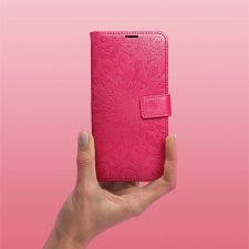 OEM MEZZO könyvtok Samsung Galaxy S25 Plus - magenta rózsaszín &quot;mandala&quot; tok és táska