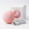 OEM Minge Pisici Si Caini Interactiva TrioStore® Cu Rotatie 360° Si Lumini LED, Minge Interactiva Pentru Animale Cu Incarcare USB, Miscare Inteligenta Cu Evitare Obstacole, Joaca Activa Interior Exterior, Roz