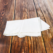 OEM Mintás szélű törölköző 50 × 100 cm fehér lakástextília