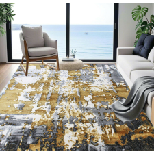 OEM Modern szőnyeg Cezar 9428 (Cream-Gold) 200x290cm Arany-Szürke lakástextília