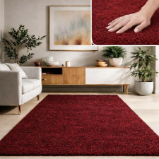 OEM Modern szőnyeg Industrial Lux (Red) 250x400cm Bordó lakástextília