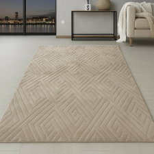 OEM Modern szőnyeg Luxor geometrikus (Beige) 200x290cm Bézs lakástextília